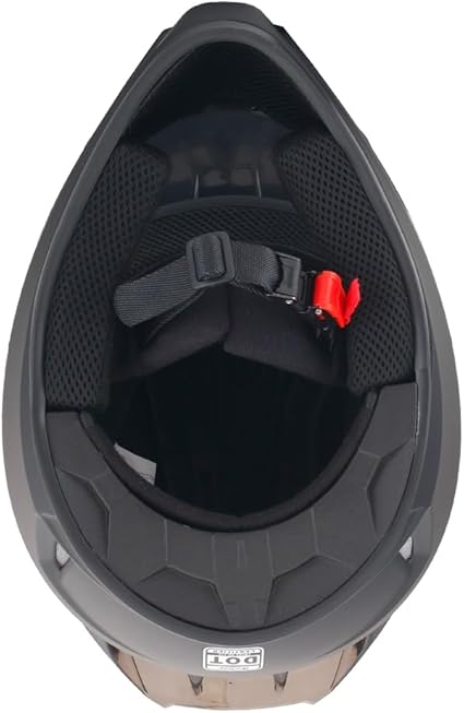 Motocross Dirt Bike Helmet Off-Road Street BMX MX Full Face Helmets for Unisex-Adult Youth Kids DOT
