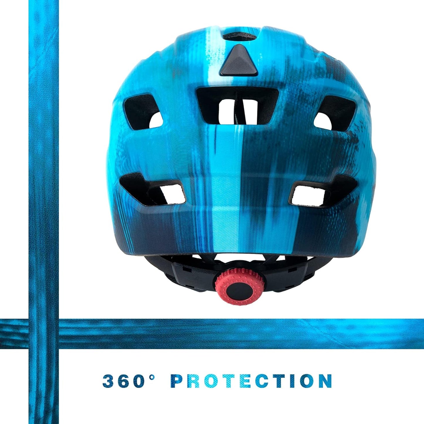 Kids Bike Helmet Boys and Girls Bike Helmet with Cool Visor Helmet for Kids 5-14, Kids Bike Helmets Youth Bike Helmet Adjustable & Lightweight 50-57cm